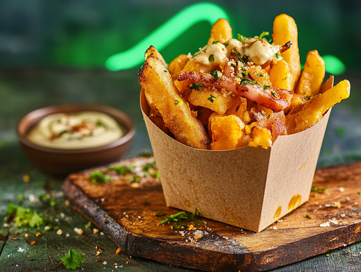 Frites Cheddar & Lardons 🍟🧀🥓